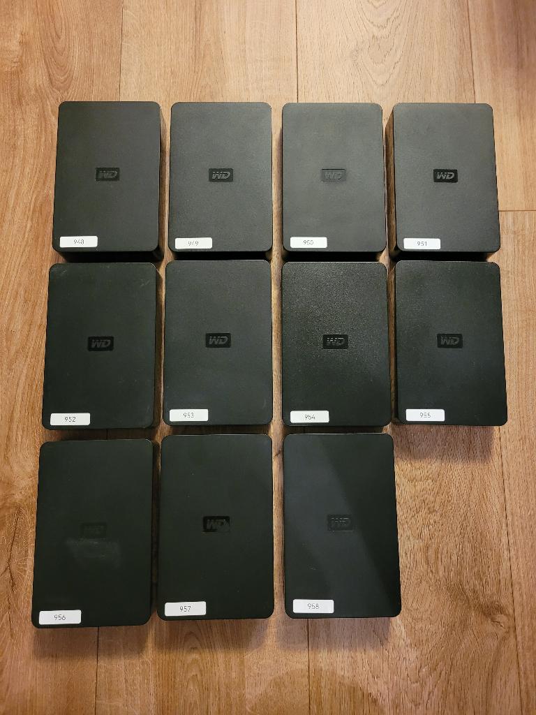 Externe HDD (Hard Disk) WD Western Digital Elements, Computers en Software, Harde schijven, HDD, Zo goed als nieuw, Desktop, Western Digital (WD)