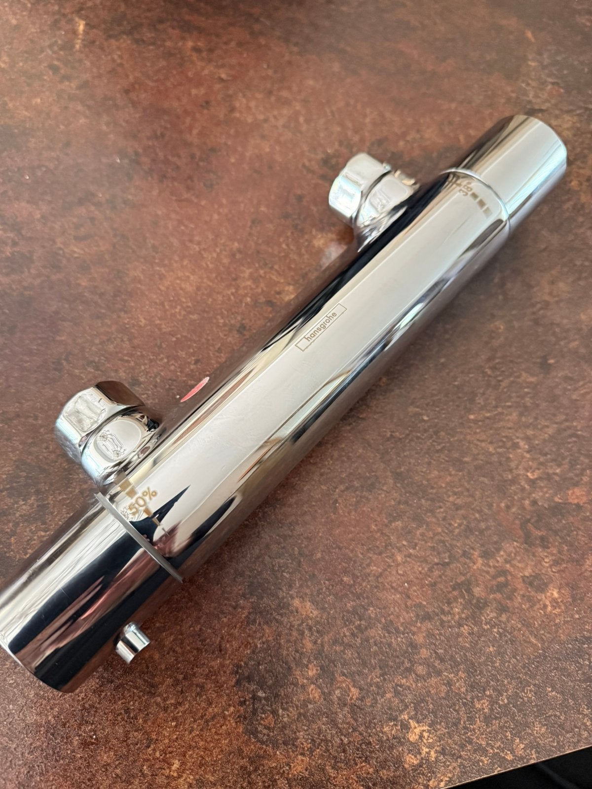 Te koop hans grohe thermostaat mengkraan, Doe-het-zelf en Verbouw, Sanitair, Ophalen of Verzenden, Zo goed als nieuw, Bad