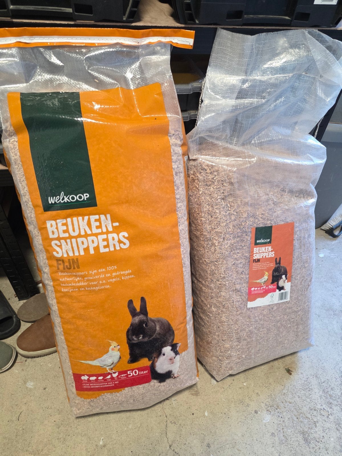 100l beukensnippers nieuw in zak, Ophalen, Nieuw