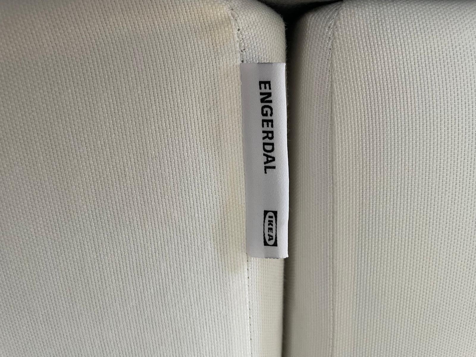 IKEA Boxspring Engerdal/Hokkasen 160x200 - Gratis af te hale, Gebruikt, Wit, Tweepersoons, Ophalen of Verzenden
