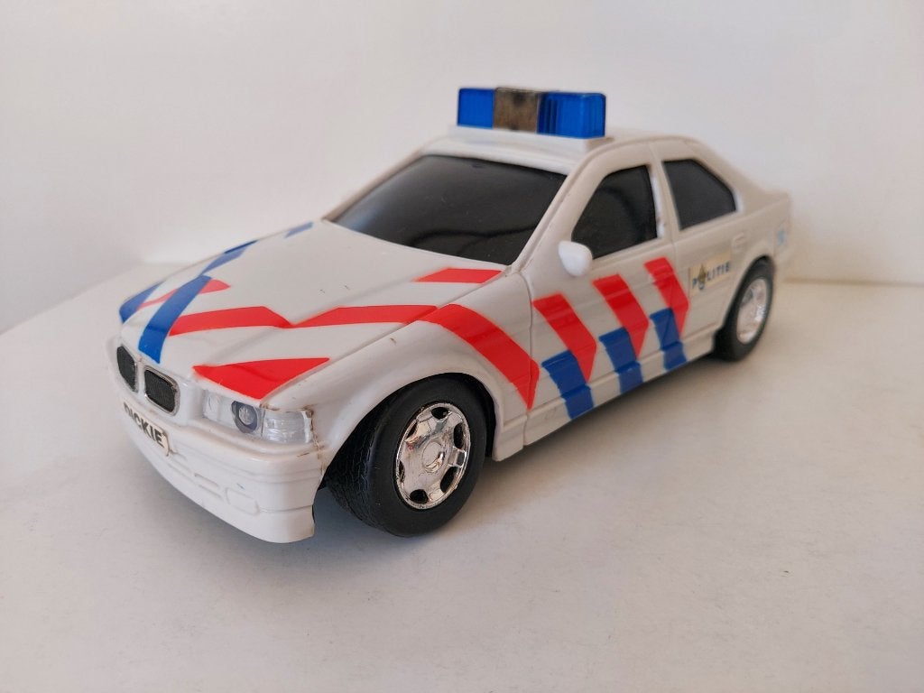 BMW 3 serie politieauto schaal 1 op 20, Hobby en Vrije tijd, Modelauto's | 1:18, Ophalen of Verzenden, Gebruikt, Auto, Overige merken