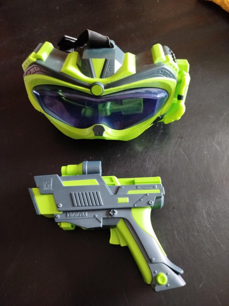 Lasergame set met bril en pistool, Ophalen of Verzenden, Zo goed als nieuw, Jongen of Meisje