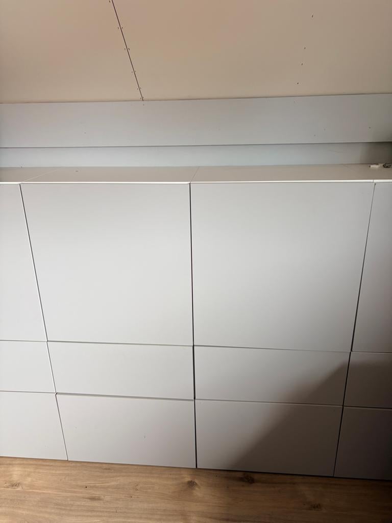 IKEA LAPPVIKEN Kastenwand met deuren en lades, Huis en Inrichting, Kasten | Kledingkasten, Ophalen, Gebruikt, 100 tot 150 cm, 50 tot 100 cm