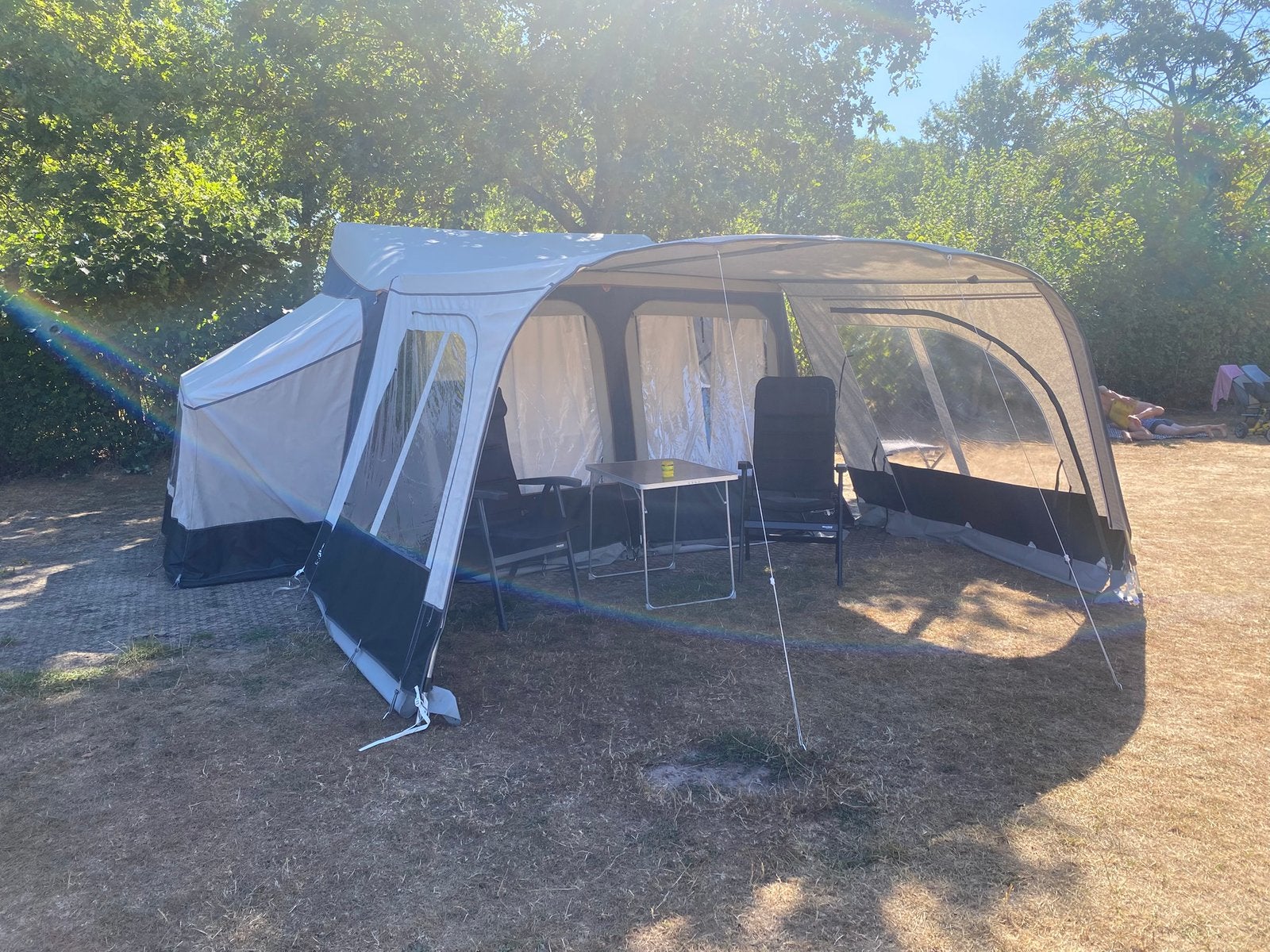 Camp-let north limited edition 2021 in uitstekende staat, Caravans en Kamperen, Tenten, Ophalen, Zo goed als nieuw