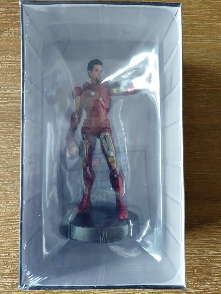 Iron Man Marvel Figuur - Eaglemoss - Nieuw in Verpakking, Ophalen of Verzenden, Nieuw, Film, Beeldje, Replica of Model