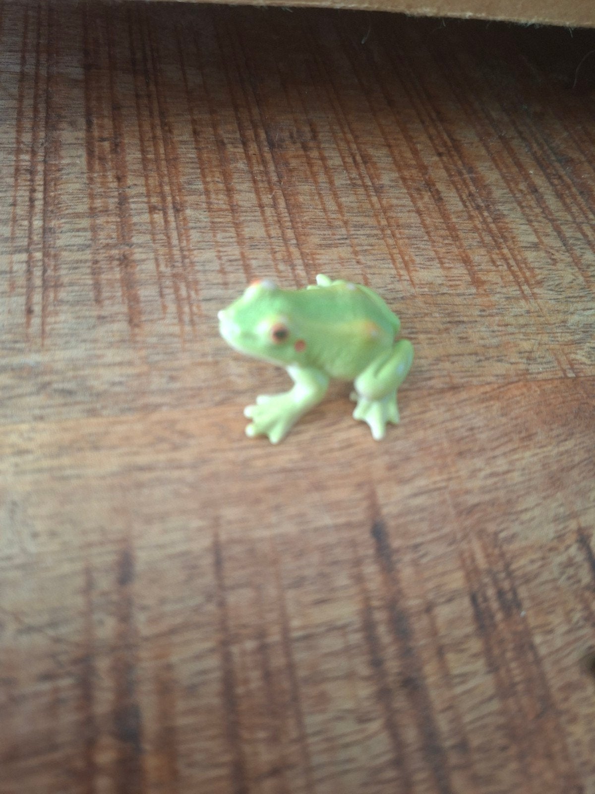 schleich kikker, Ophalen of Verzenden, Zo goed als nieuw, Reptiel of Amfibie, Beeldje of Figuurtje