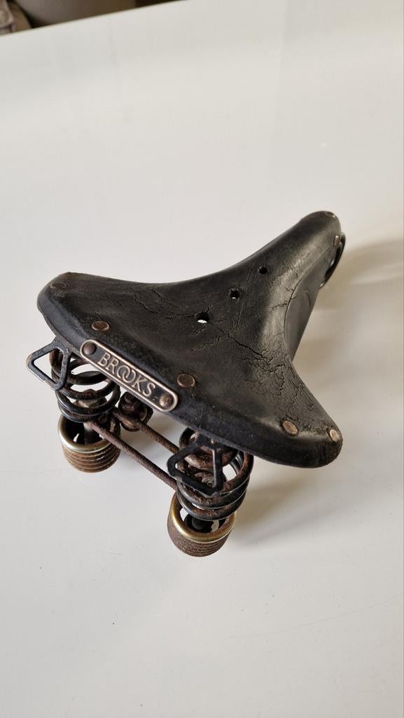 Vintage Brooks B135 - Klassiek comfort voor uw fiets, Fietsen en Brommers, Fietsonderdelen, Ophalen of Verzenden, Gebruikt, Zadel