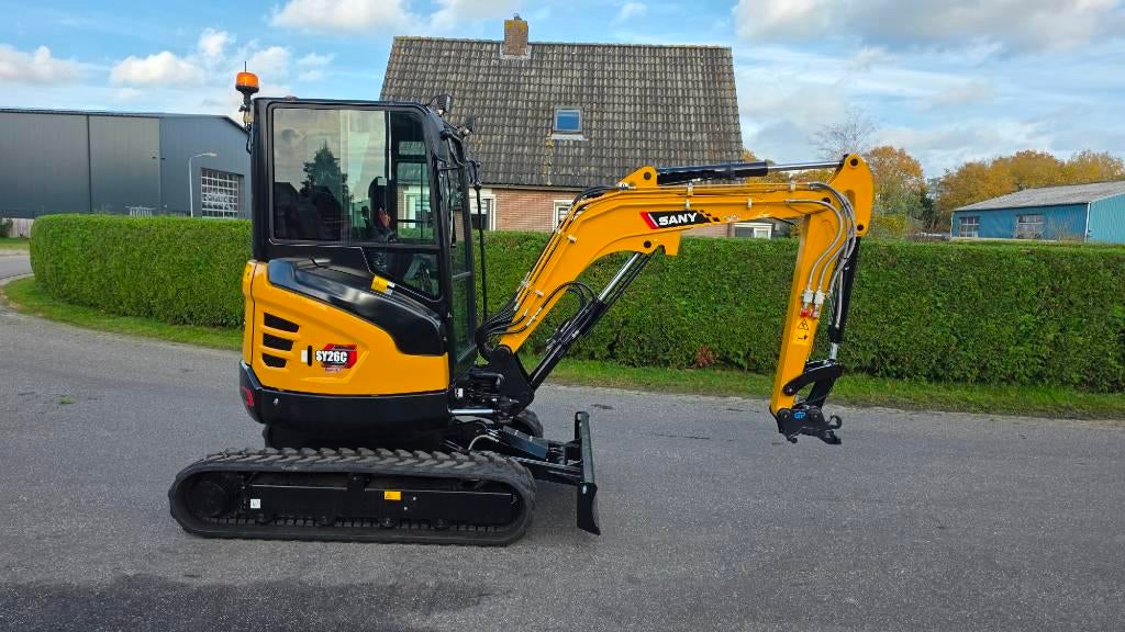 Sany SY 26 C (bj 2025), Zakelijke goederen, Machines en Bouw | Kranen en Graafmachines, Graafmachine