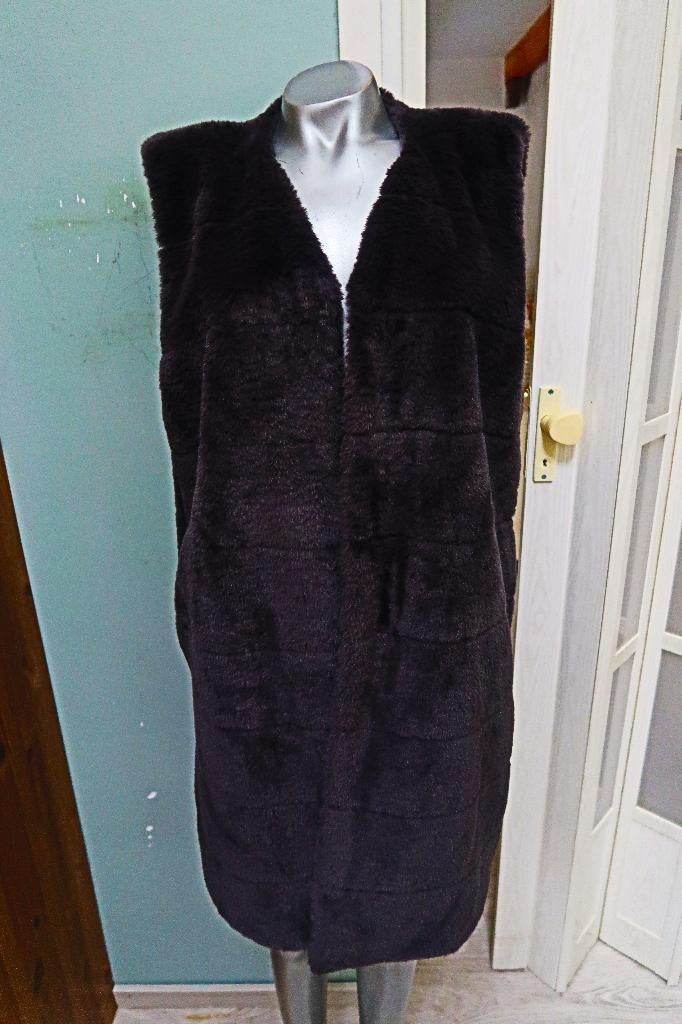 nieuw donkergrijs superzacht open vest xxl, Ophalen of Verzenden, Nieuw, Grijs, Trui of Vest