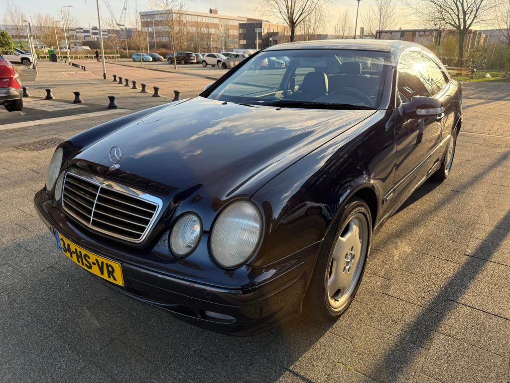 Mercedes-Benz CLK 2.0Avantg 109000KM NAP NAVI CLIMA PDC, Automaat, 1998 cc, Achterwielaandrijving, Zwart