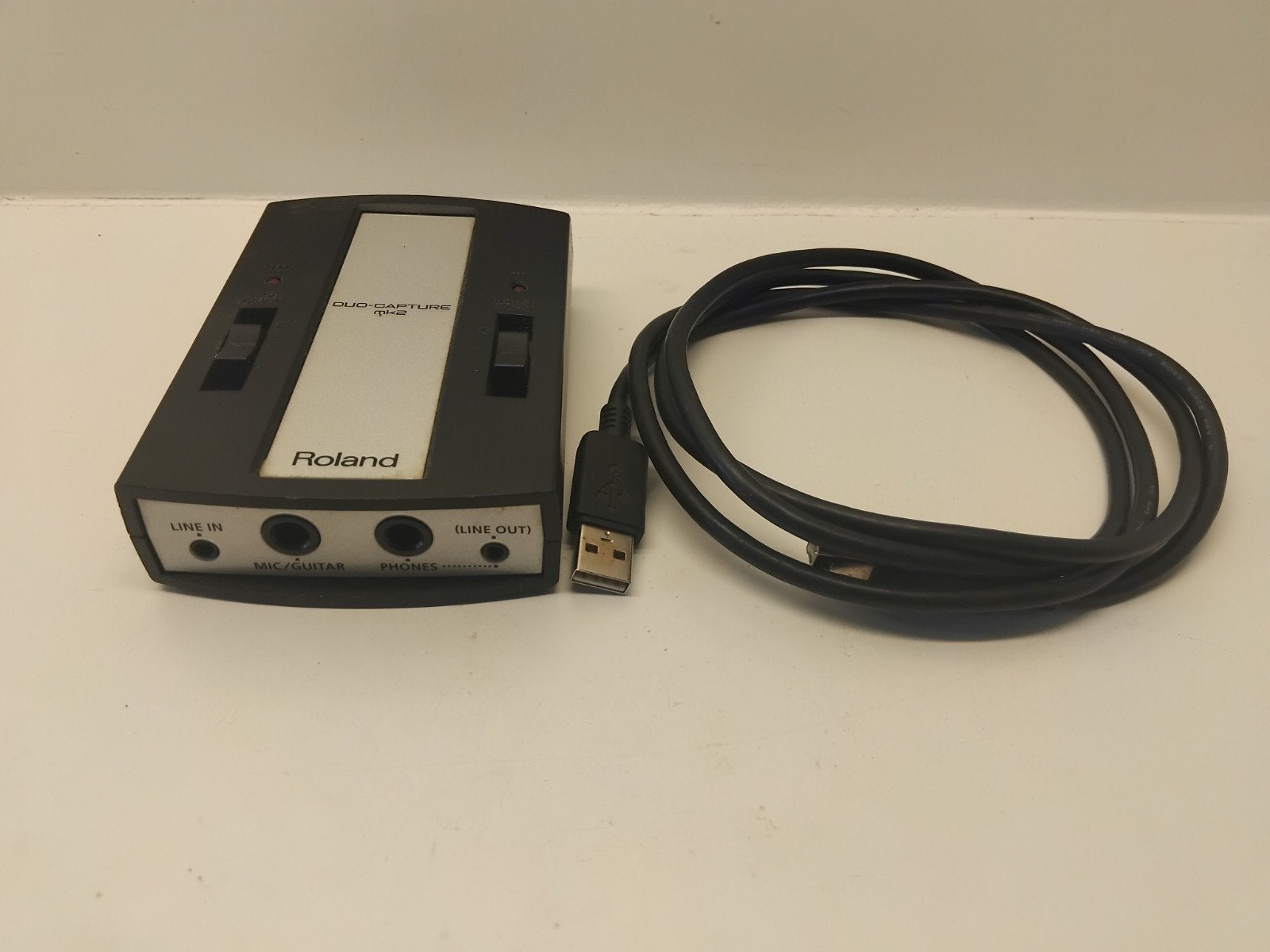 Roland Duo-Capture mk2 USB Audio Interface / geluidskaart, Computers en Software, Ophalen of Verzenden, Gebruikt, Extern, Roland