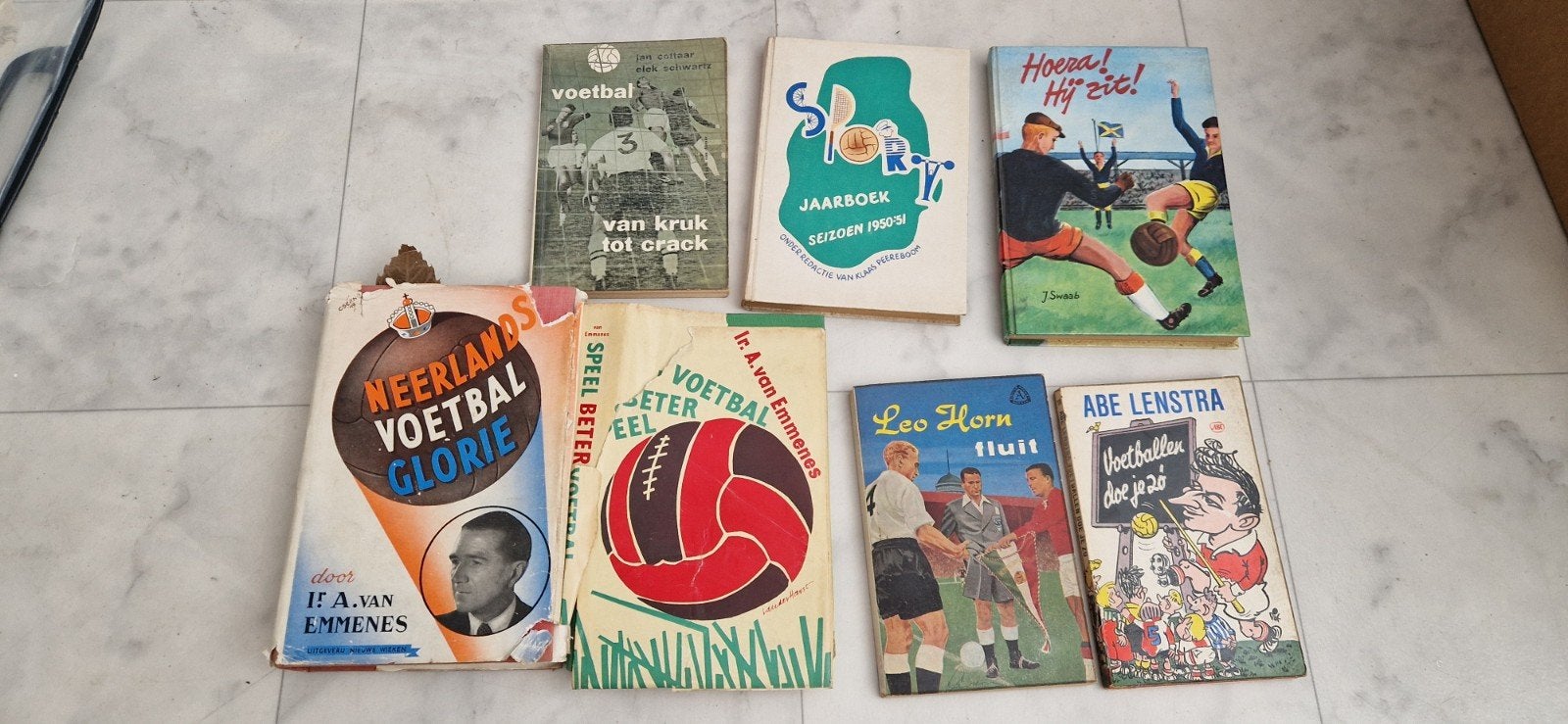 Vintage Voetbalboeken Collectie - Zeldzame Uitgaven, Ophalen of Verzenden, Gebruikt, Boek of Tijdschrift