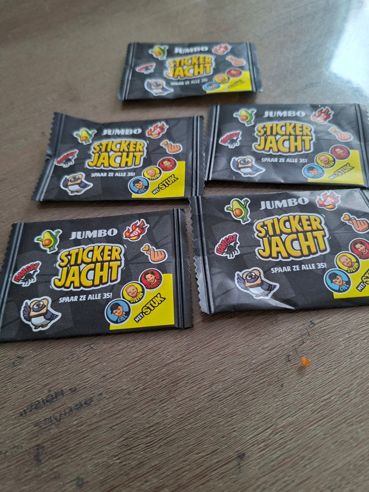 stickers, Verzamelen, Ophalen, Zo goed als nieuw, Film, Tv of Omroep