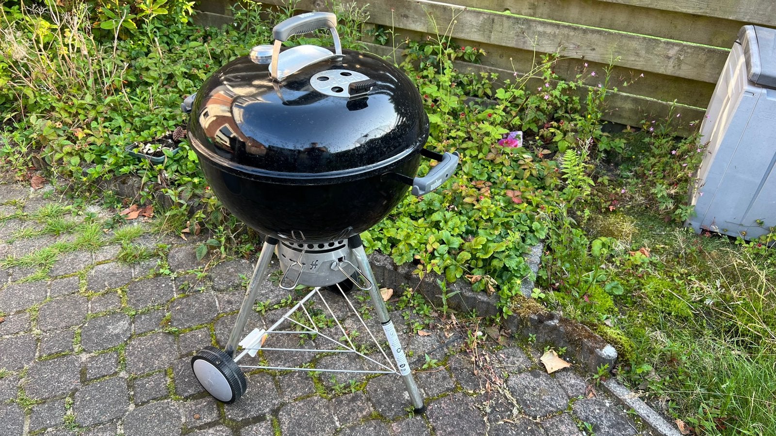 Weber houtskoolbarbecue, Tuin en Terras, Ophalen, Gebruikt