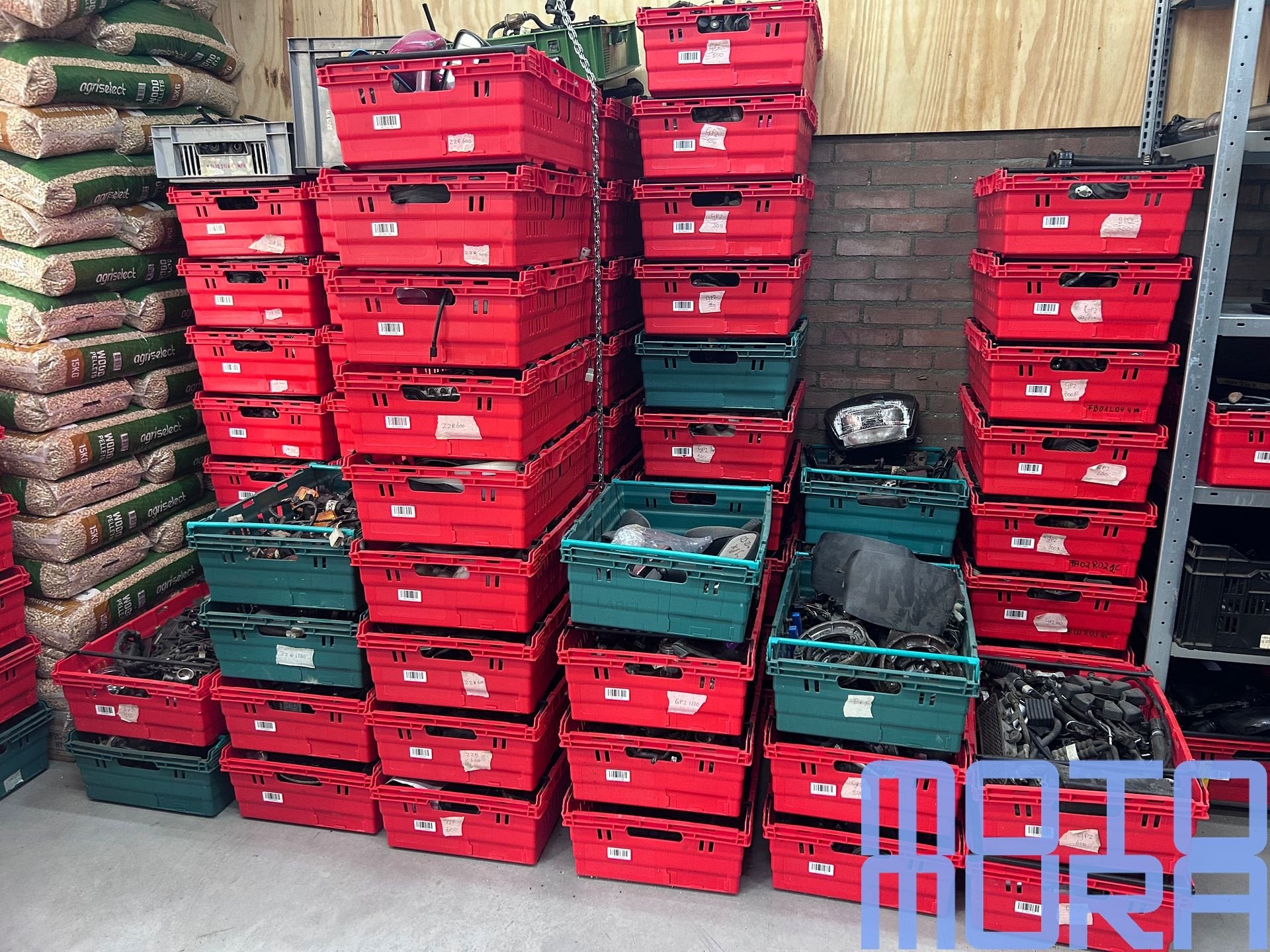Grote partij Kawasaki onderdelen GPZ GPX ZZR 600 750 500 250, Ophalen, Gebruikt, -, -
