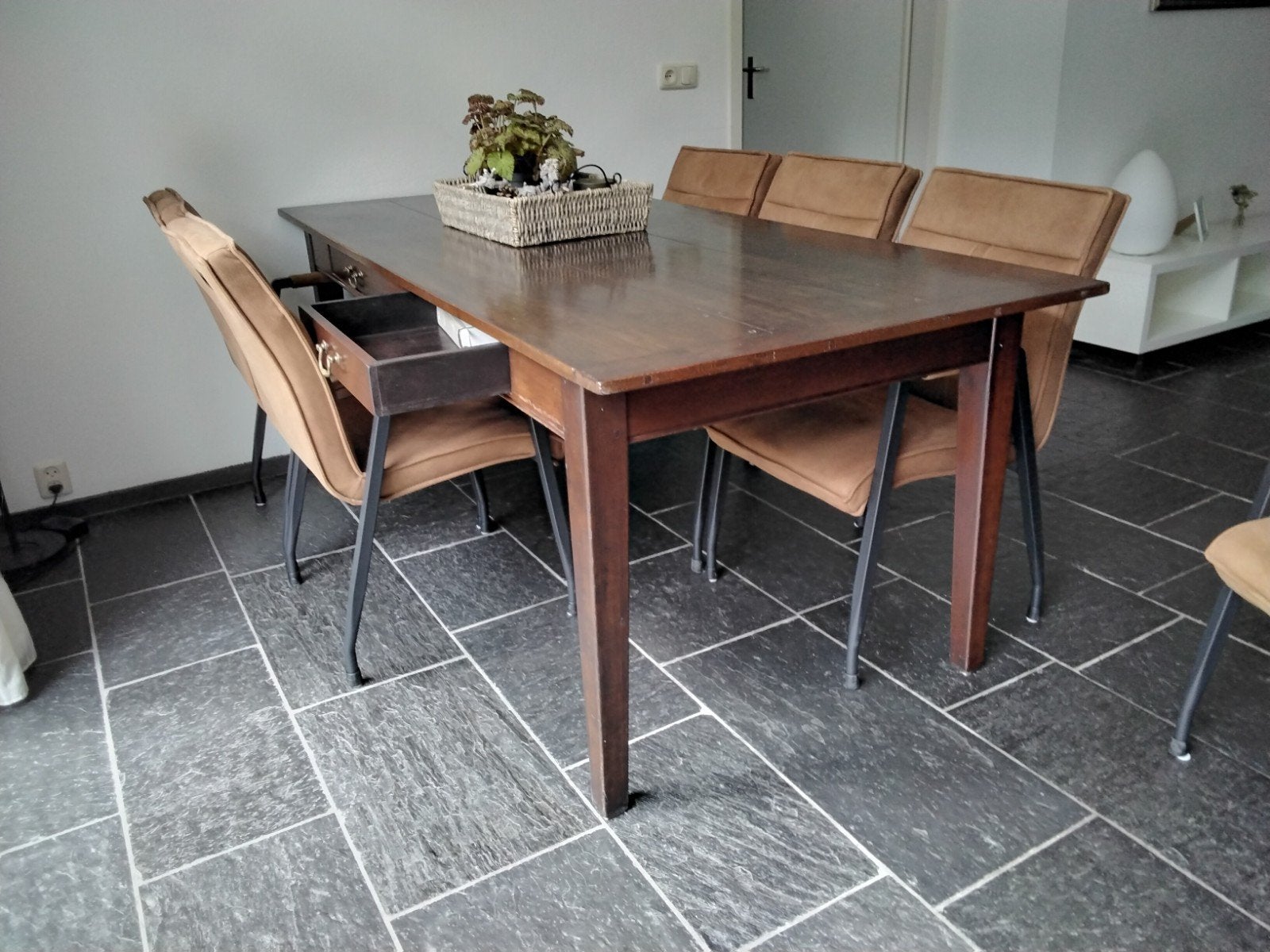 Eethoek 500 euro, Ophalen, Gebruikt, 200 cm of meer, 50 tot 100 cm