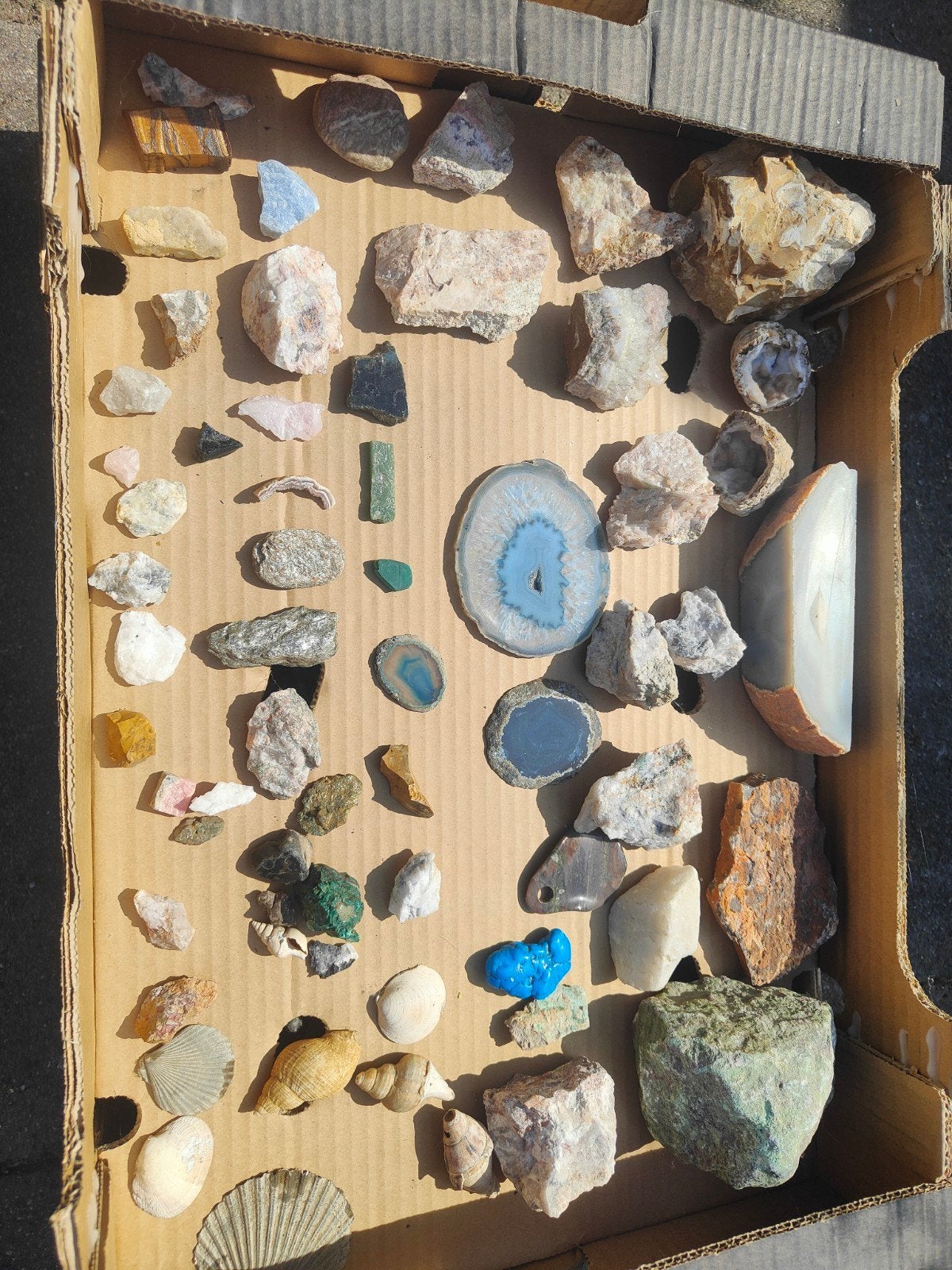 Grote Mineralen & Kristallen Verzameling 50 Stuks (2), Ophalen of Verzenden, Mineraal