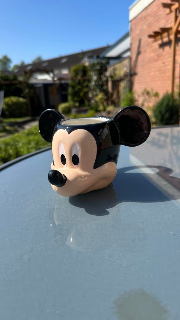 Mickey Mouse mok - Disney verzamelobject, Ophalen of Verzenden, Mickey Mouse, Zo goed als nieuw, Servies