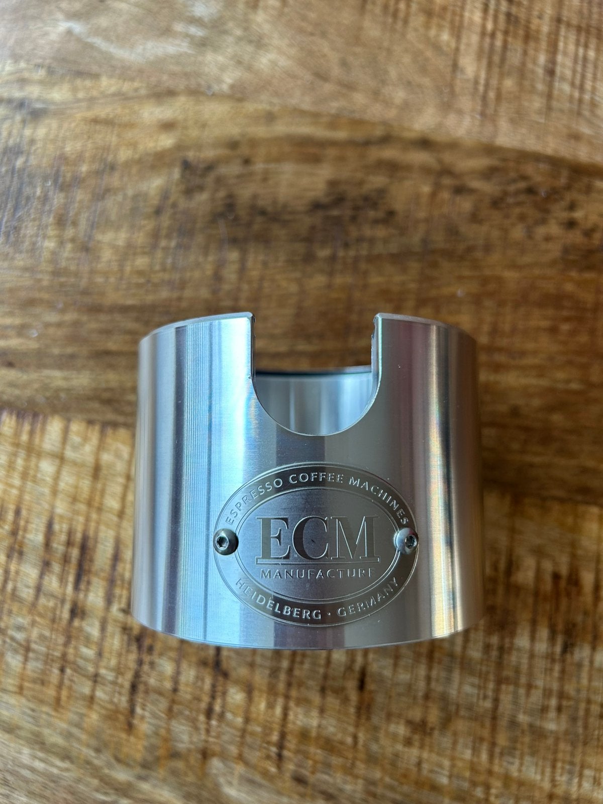 ECM tamperhouder tampingstation., Ophalen of Verzenden, Zo goed als nieuw, Espresso apparaat