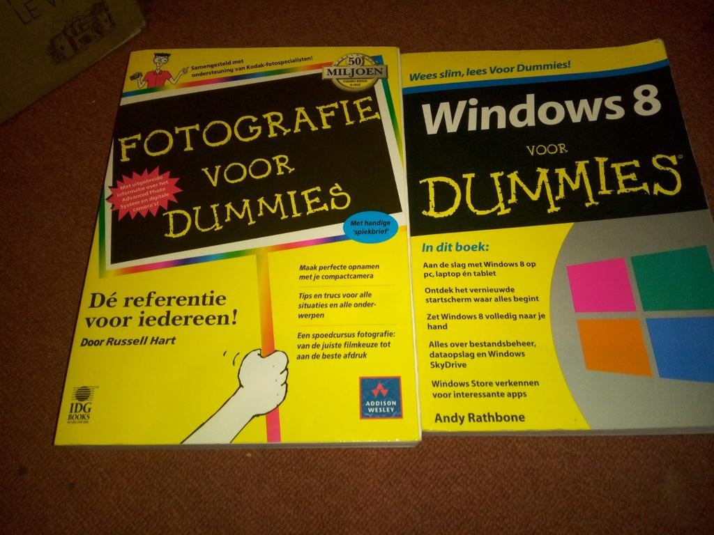 Fotografie & Windows 8 Voor Dummies Boeken, Verzenden, Gelezen, Overige niveaus, Russell Hart, Andy Rathbone