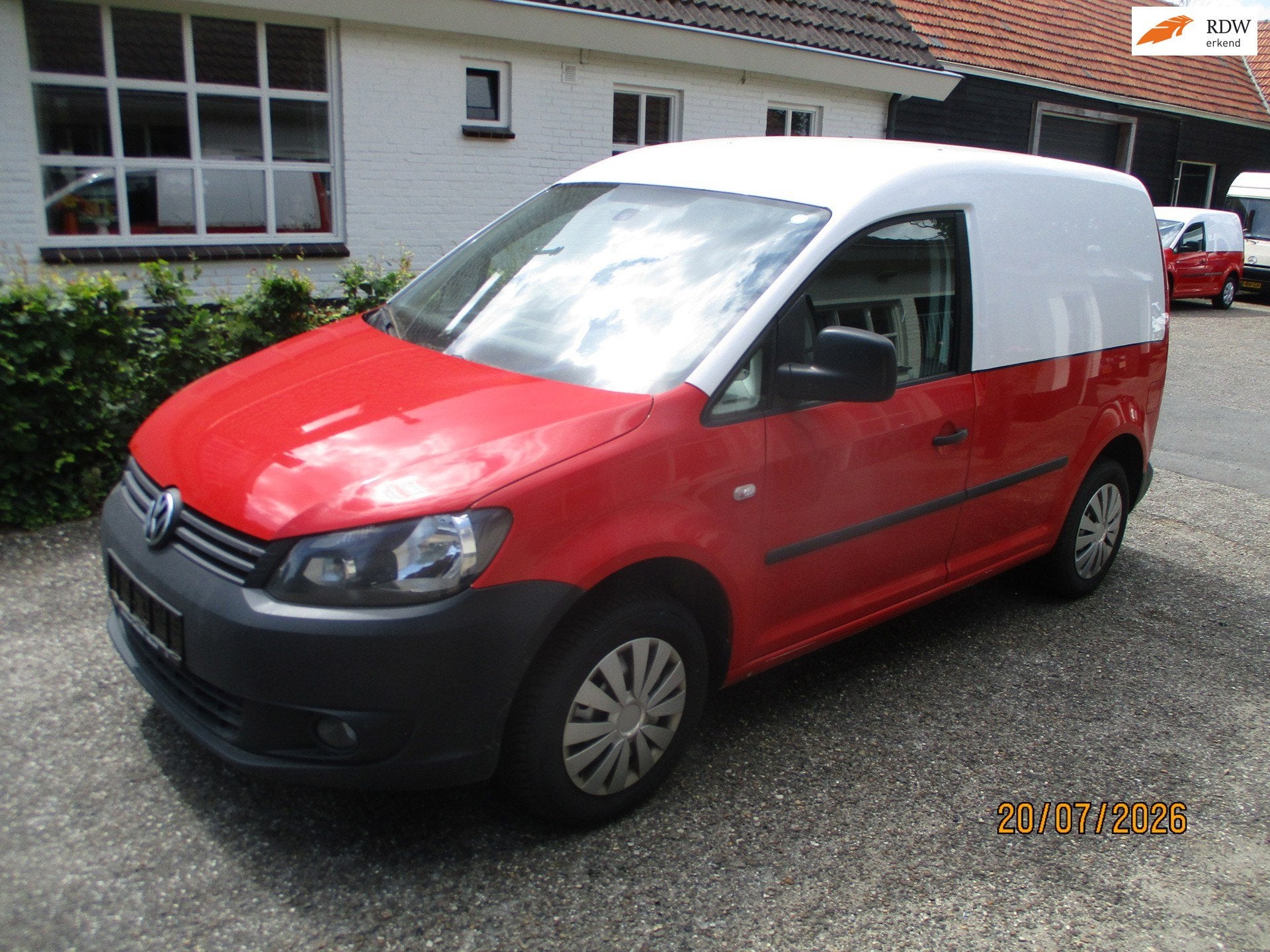 Volkswagen Caddy 1.6 TDI, Auto's, Voorwielaandrijving, Dealer onderhouden, Stof, Gebruikt