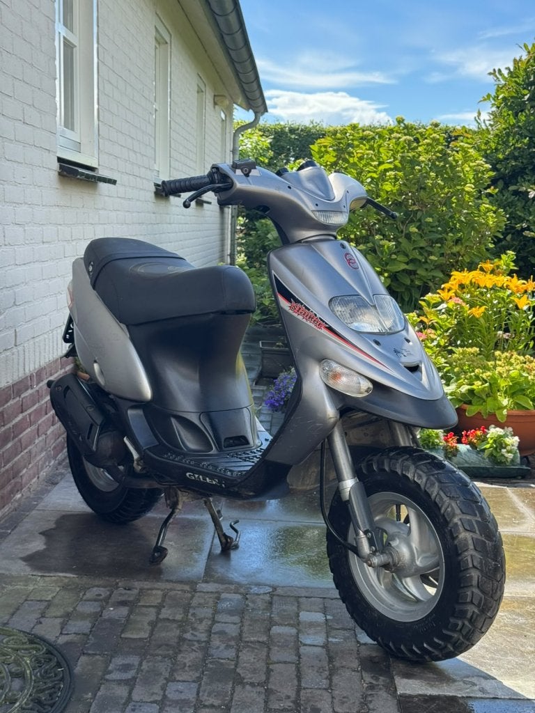 ⭐️Gilera stalker 50cc 2 takt grijs nette staat⭐️