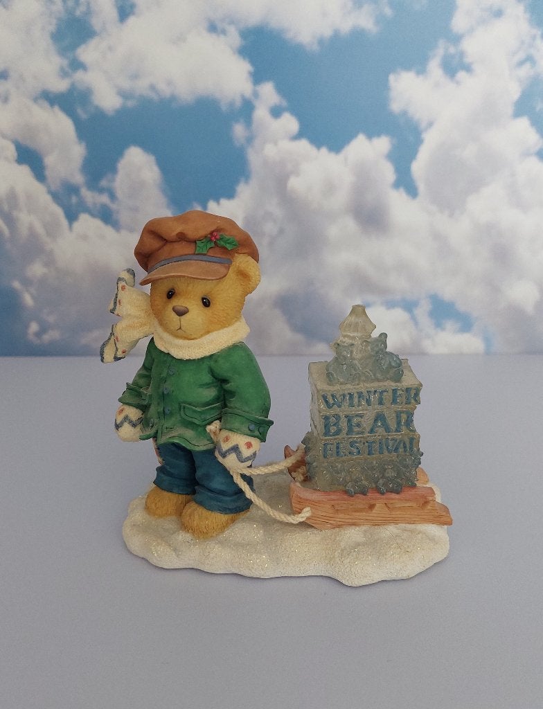 James (Cherished Teddies), Verzamelen, Beren en Cherished Teddies, Ophalen of Verzenden, Zo goed als nieuw, Beeldje, Cherished Teddies