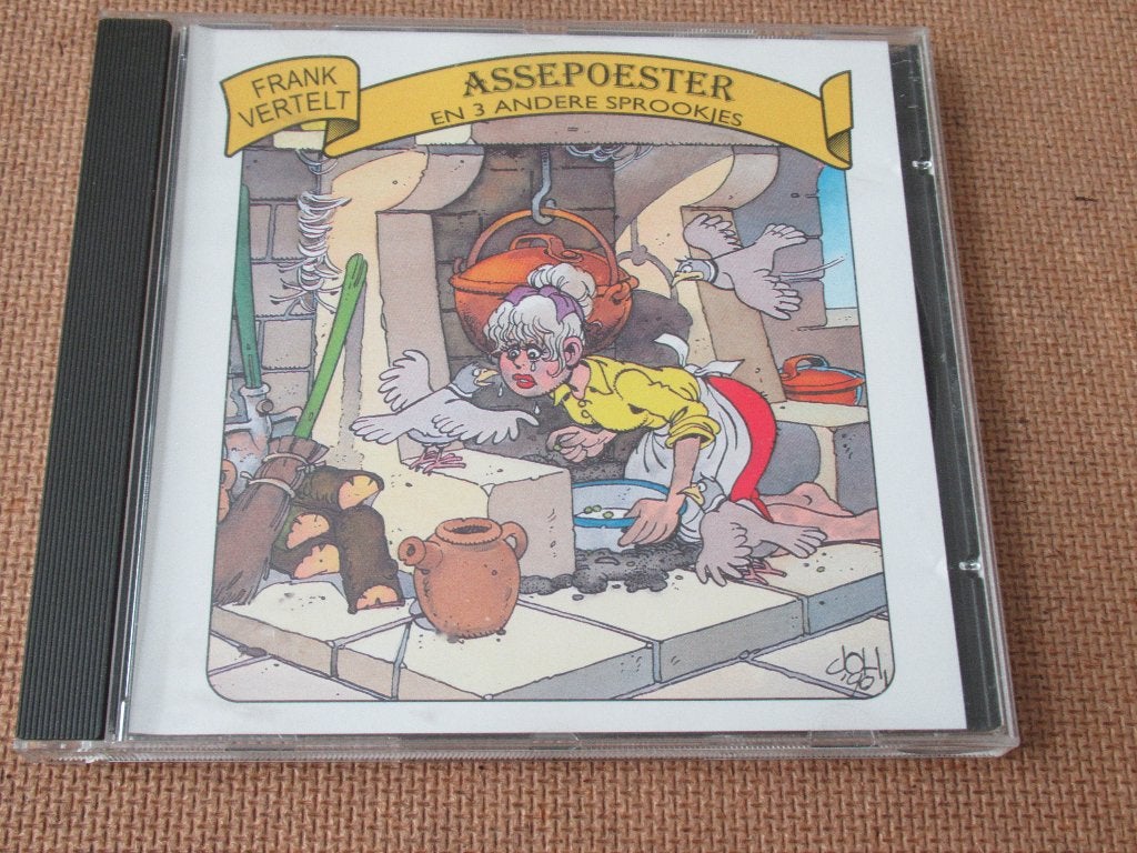 Assepoester CD met voorkant Jan van Haasteren, Boeken, Stripboeken, Eén stripboek, Verzenden, Zo goed als nieuw, Jan van Haasteren
