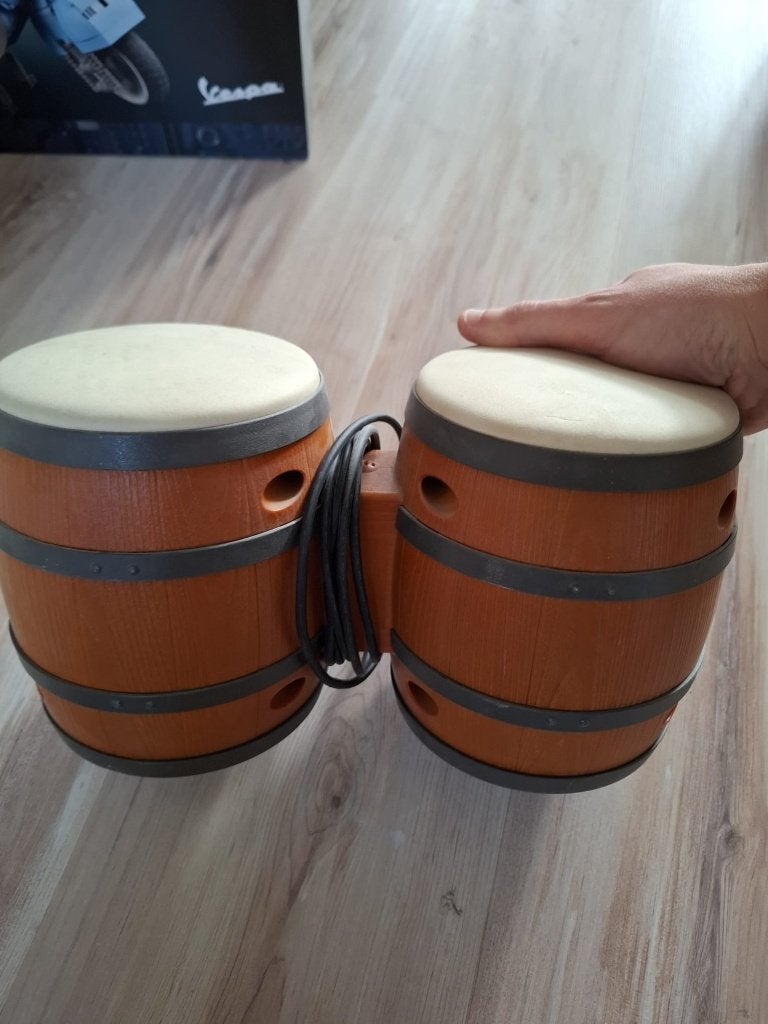 Gamecube donkey kong bongo's, Ophalen of Verzenden, Gebruikt, Met 1 controller
