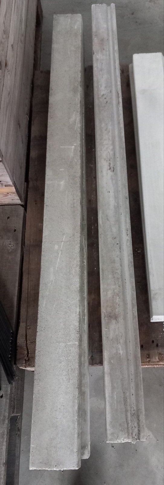 Betonnen lateien en kantplanken - Nieuw, Doe-het-zelf en Verbouw, Ophalen of Verzenden, Gebruikt