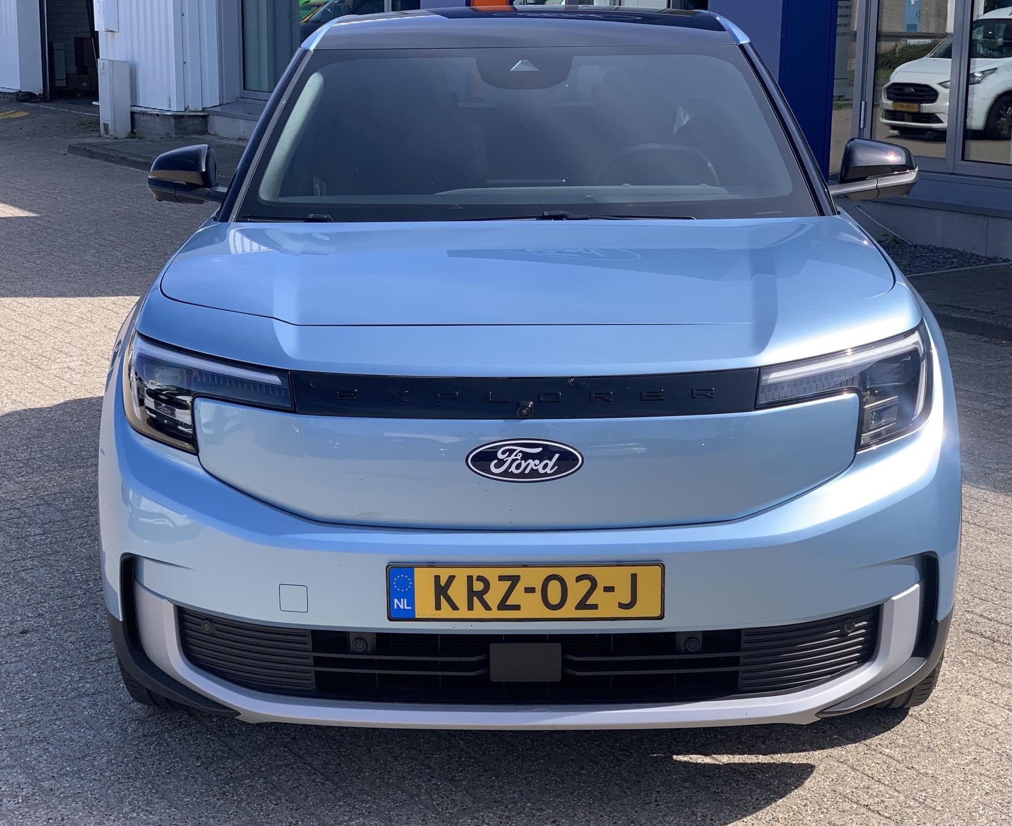 Ford Explorer Premium Extended Range AWD 79 kWh 340pk | Driv, Auto's, Ford, Automaat, Gebruikt, Zwart, Blauw