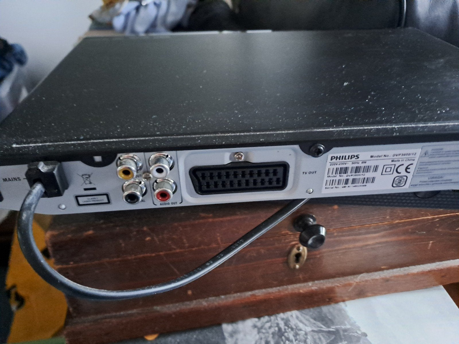 Philips DVP3850/12 DVD-speler, Ophalen of Verzenden, Gebruikt, Dvd-speler, Philips