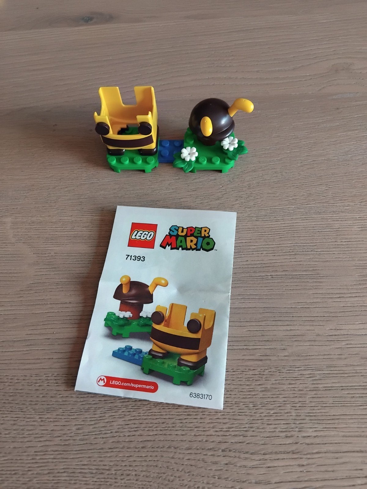 LEGO Super Mario Power-uppakket: Bijen-Mario 71393, Ophalen, Zo goed als nieuw, Lego