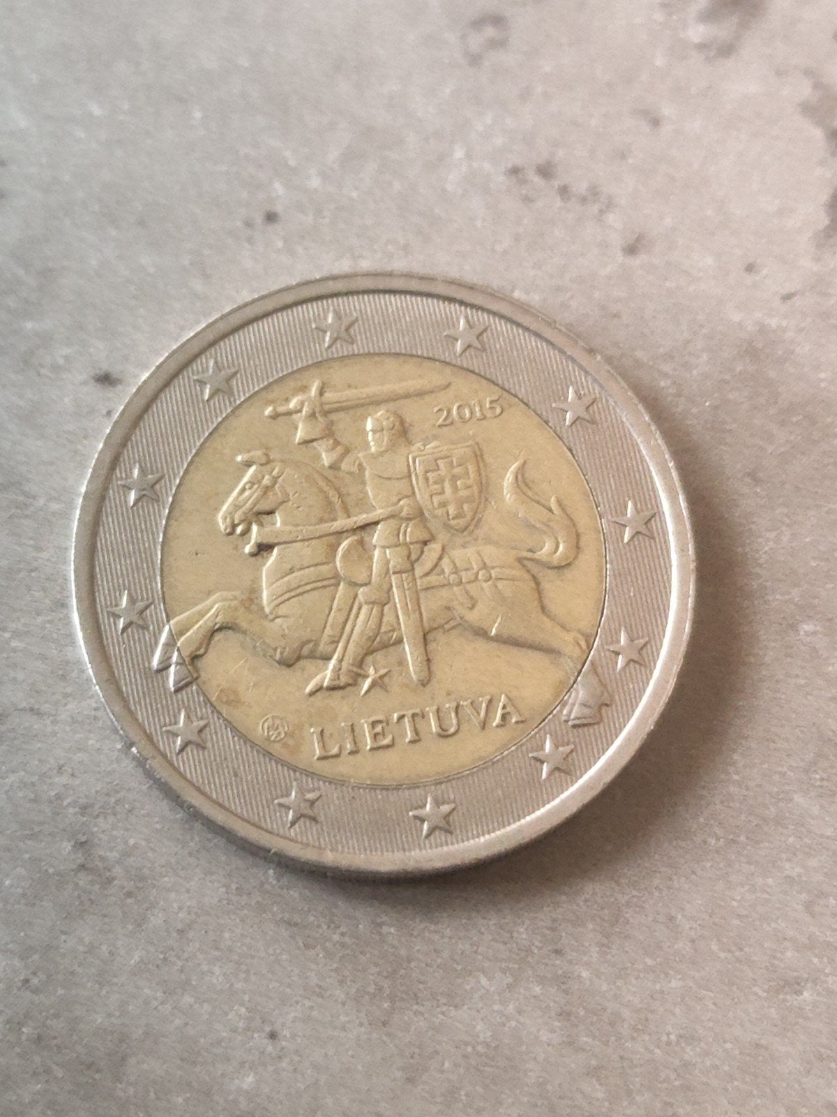 Litouwse 2 Euro munt 2015, Postzegels en Munten, Munten | Europa | Euromunten, Ophalen of Verzenden, Overige landen, 2 euro, Losse munt