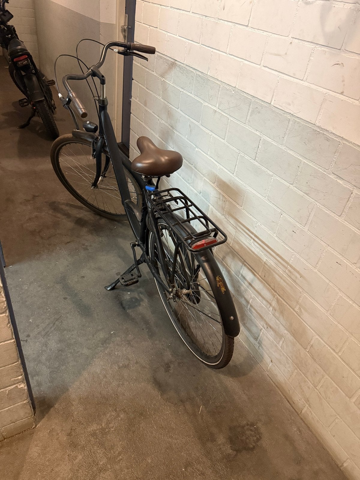 Mooie Crown fiets met bagagedrager, Fietsen en Brommers, Fietsen | Dames | Damesfietsen, Gebruikt, Overige merken, 53 tot 56 cm