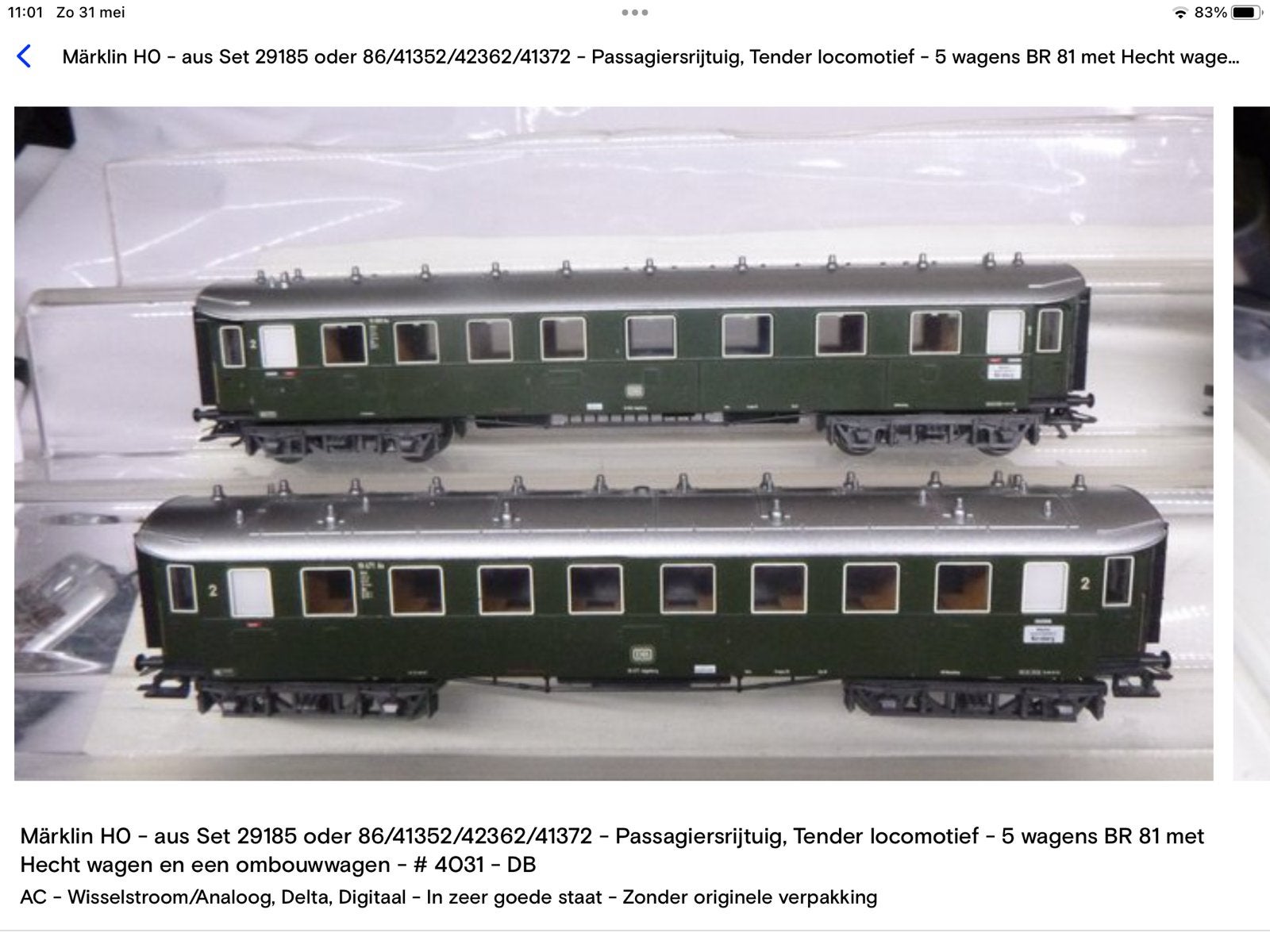 Veel marklin HO wagons rails enz, Hobby en Vrije tijd, Modeltreinen | H0, Wisselstroom, Overige typen, Ophalen of Verzenden, Zo goed als nieuw
