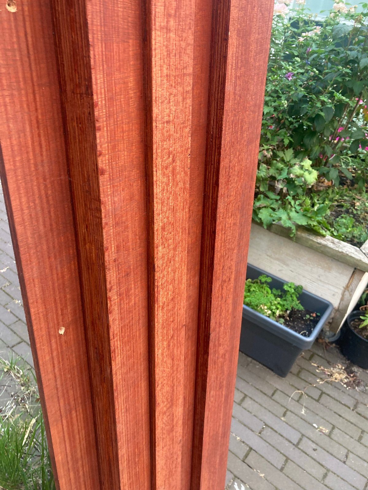 5x Akoestische Diffusie Panelen Studio Hout 42x120cm, Ophalen, Gebruikt