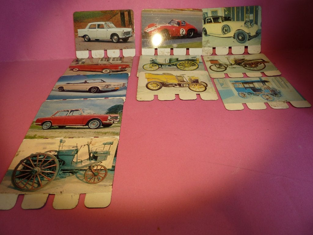 METALEN AUTO PLAATJES van: COOP & STEROVITA, Ophalen of Verzenden, Gebruikt