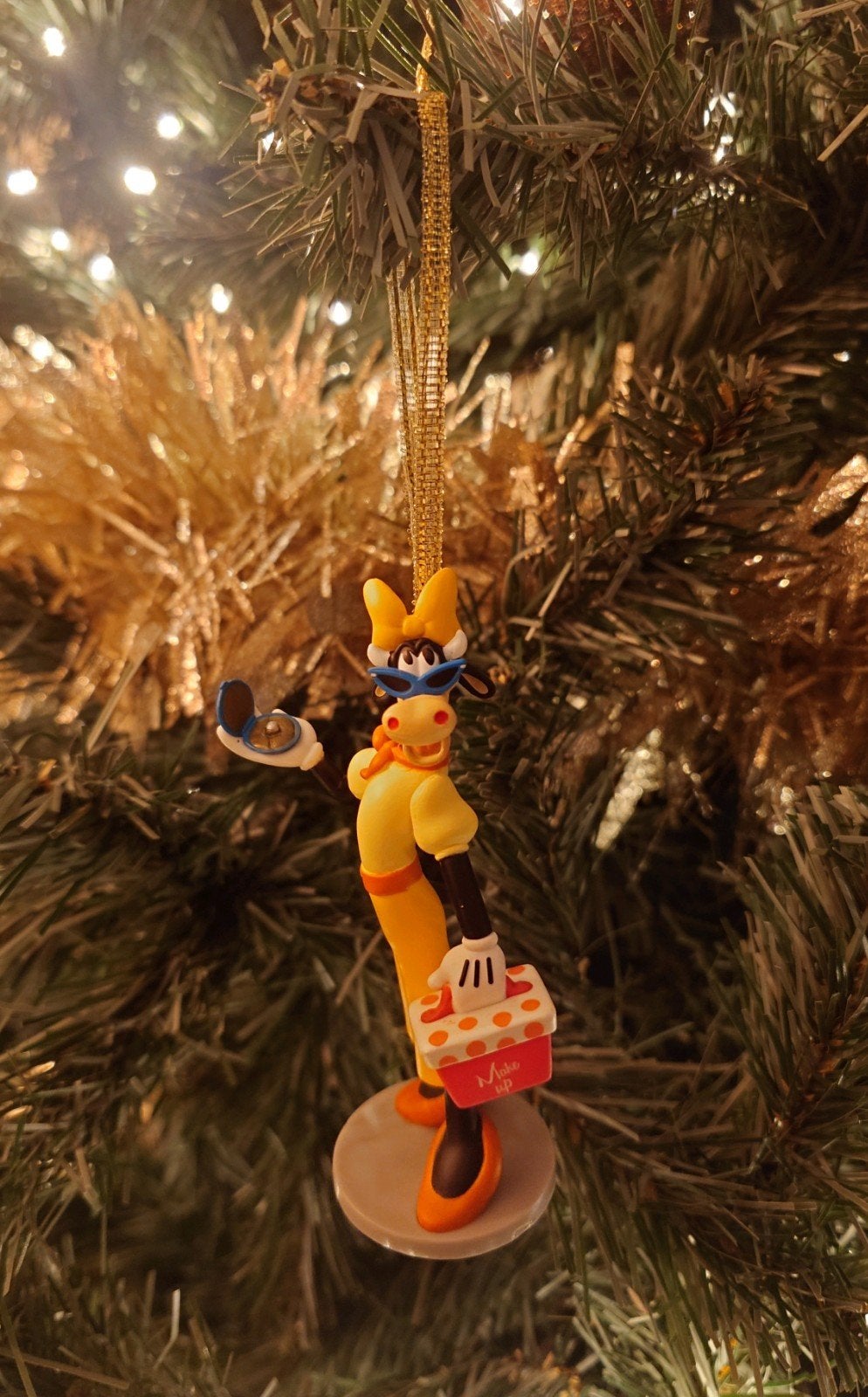 Disney Clarabella Koe kerst ornament hanger kerstbal, Ophalen of Verzenden, Goofy of Pluto, Nieuw