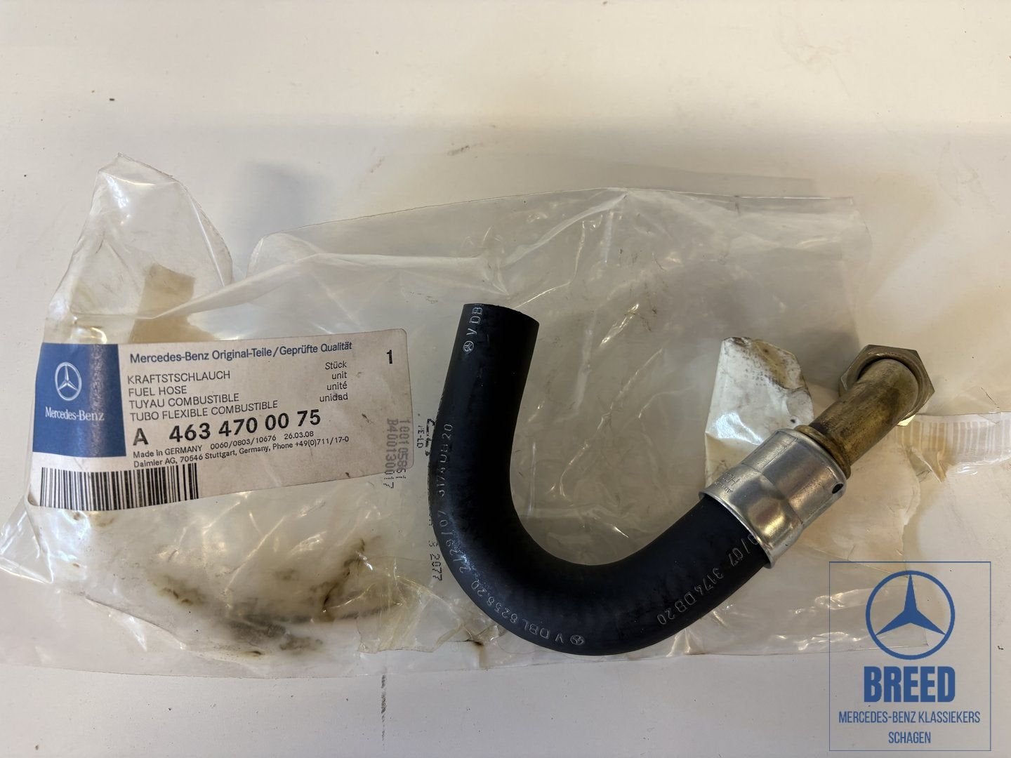 NOS brandstofslang tank Mercedes-Benz W461 W463 G-Klasse, -, Nieuw, Ophalen of Verzenden, -