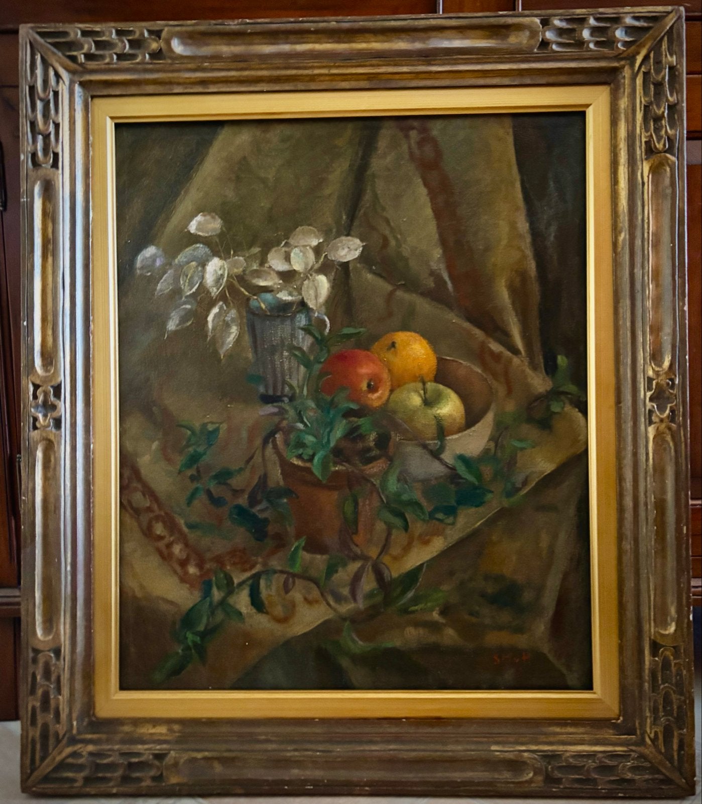 Sientje Mesdag van Houten 1834 - 1909, Doek, Stilleven, Ophalen of Verzenden, Gesigneerd