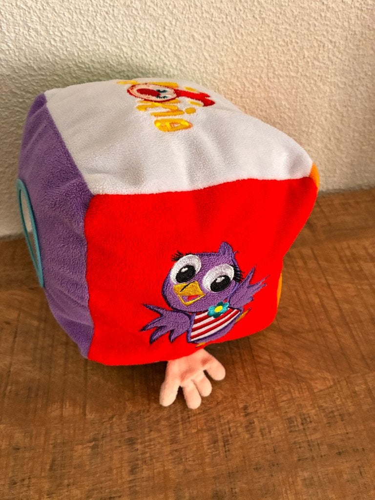 Efteling knuffelkubus activiteitenkubus Jokie en Jet. ZGAN., Ophalen of Verzenden, Zo goed als nieuw, Overige typen