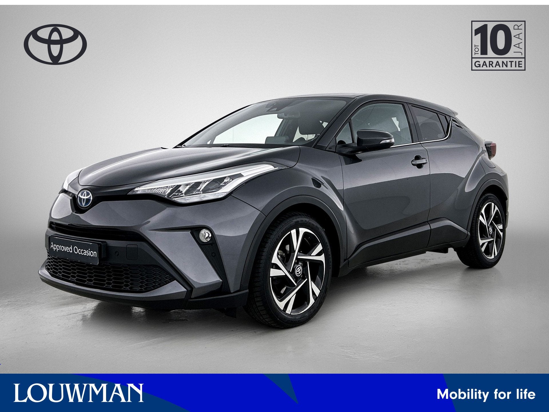 Toyota C-HR 2.0 Hybrid Dynamic | BTW voertuig | Stoelverwarm, Auto's, 4 cilinders, Leder en Stof, Bedrijf, 19 km/l