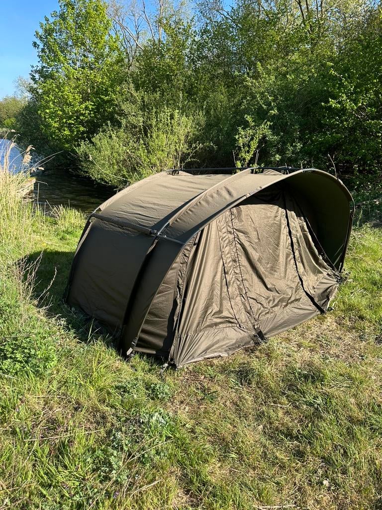 Avid carp HQ dual layer 2 man bivvy, Watersport en Boten, Hengelsport | Karpervissen, Ophalen, Gebruikt, Overige typen