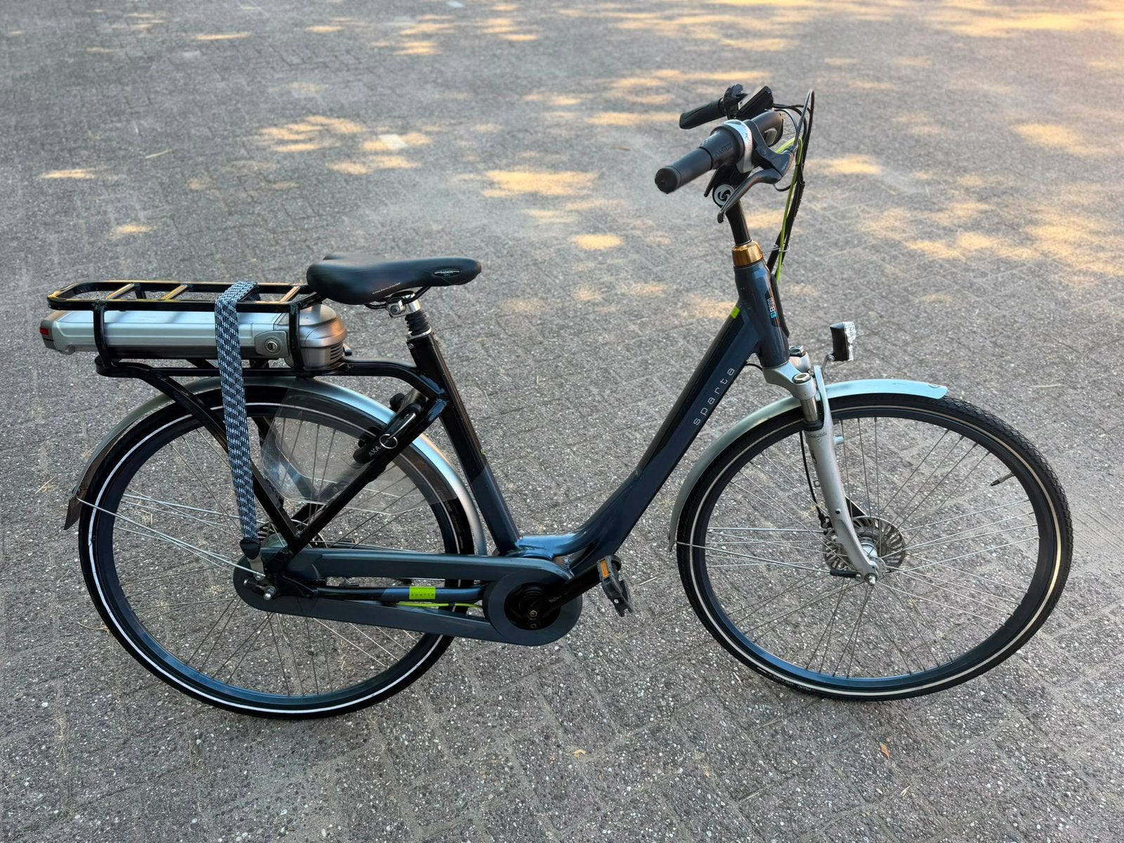 Electrische sparta middenmotor fiets, Ophalen, Sparta, Versnellingen, Zo goed als nieuw