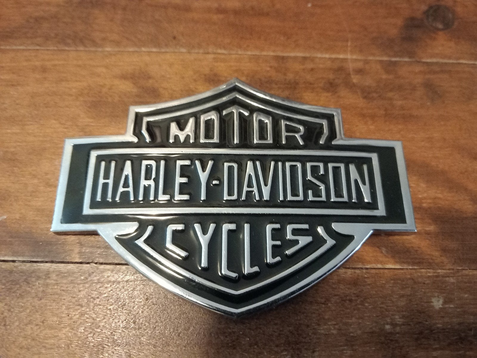 2 Metalen tank logo's Harley Street Glide z.g.a.n., Ophalen of Verzenden, Nieuw