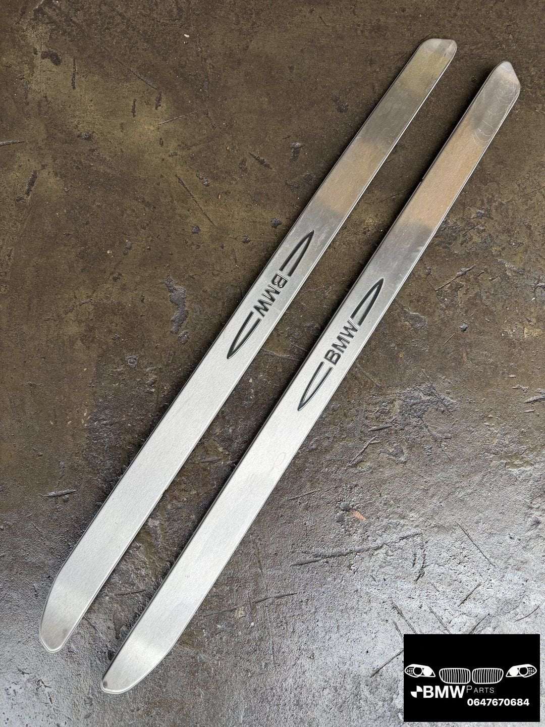 Set instaplijsten Bmw 1-Serie E81 aluminium zgan, Gebruikt, -, Ophalen of Verzenden, -