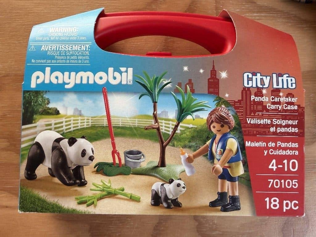 Playmobil Panda Verzorging Set 70105, Wild life, Complete set, Overige typen, Ophalen of Verzenden