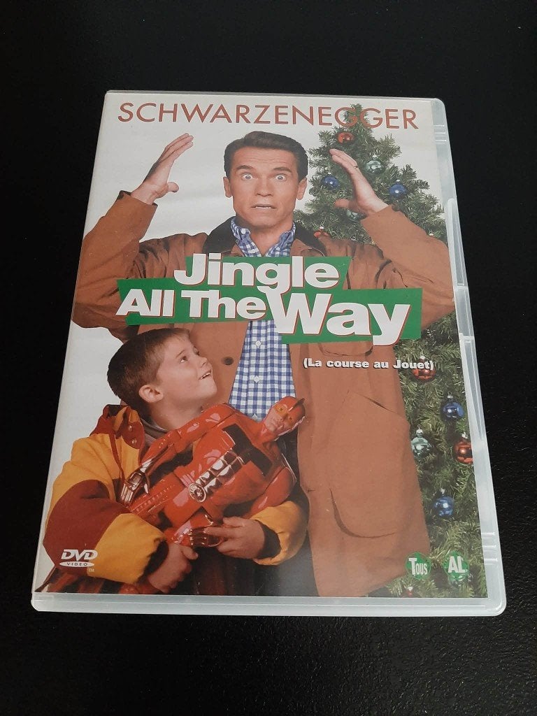 Jingle all the way, Arnold Schwarzenegger, Rita Wilson!, Gebruikt, Ophalen of Verzenden, Kerst, Film