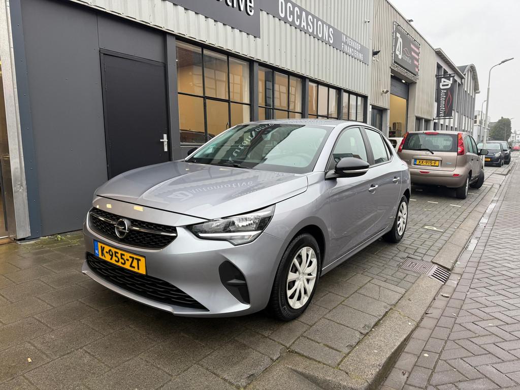 Opel Corsa 1.2 Edition Grijs 2020, Auto's, Voorwielaandrijving, Euro 6, 1199 cc, Bedrijf